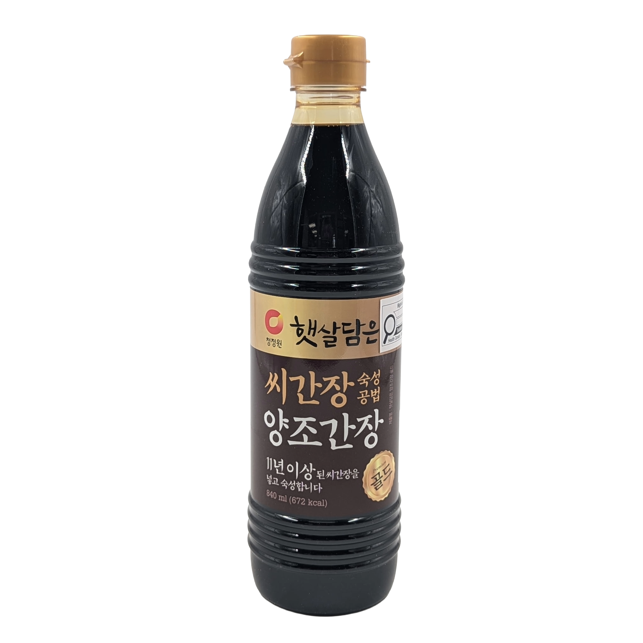 DS SOY SAUCE (840ML*12) 청정원 씨간장 숙성 양조간장